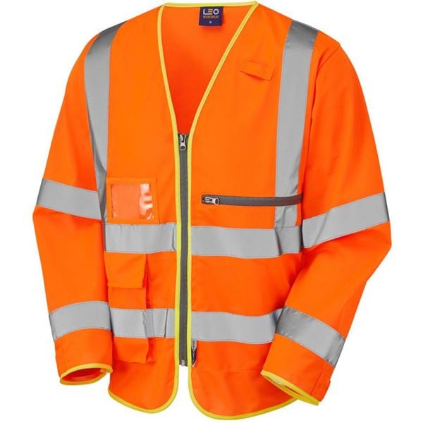 Leo Heddon S24 High Vis Vest with Tablet Pocket