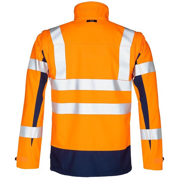 Malden 724 High Vis Orange Soft Shell Jacket