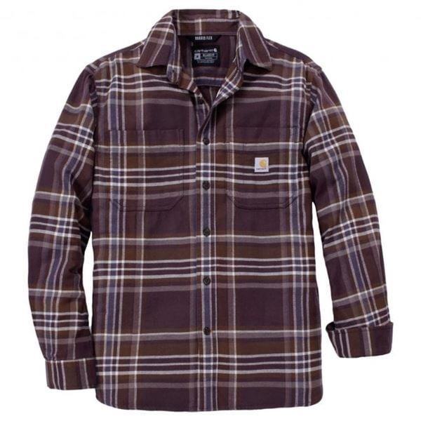 Carhartt Long-sleeve Plaid Flannel Shirt