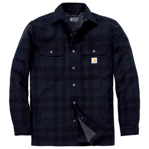Carhartt Flannel Sherpa-lined Shirt Jacket