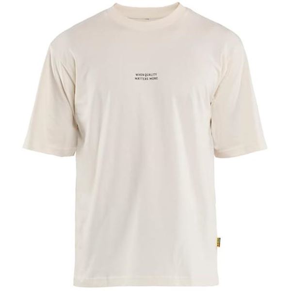 Blaklader 9427 Snake Logo Unbleached Loose Fit T-Shirt