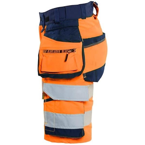 Blaklader 7020 Womens Hi Vis Stretch Shorts