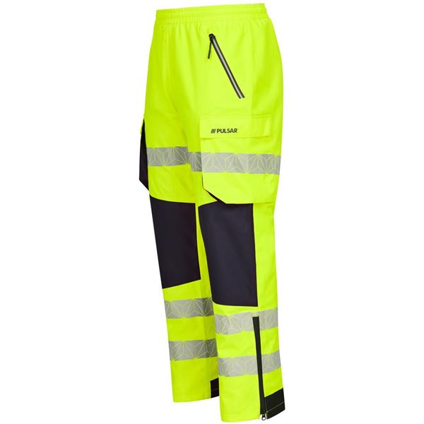 Pulsar RCT802 React High Vis Yellow Overtrousers