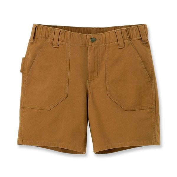 Carhartt Womens Stretch Canvas Relaxed Fit Shorts