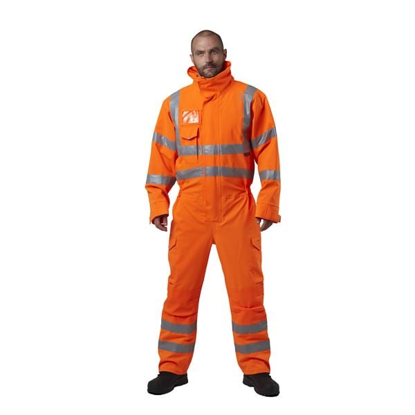 Leo Watertown High Vis Waterproof Overalls