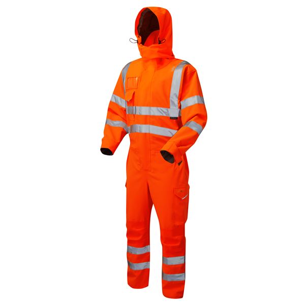 Leo Watertown High Vis Waterproof Overalls