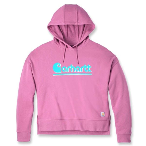 Carhartt 106918 Womens Hooded Sweatshirt Loose Fit