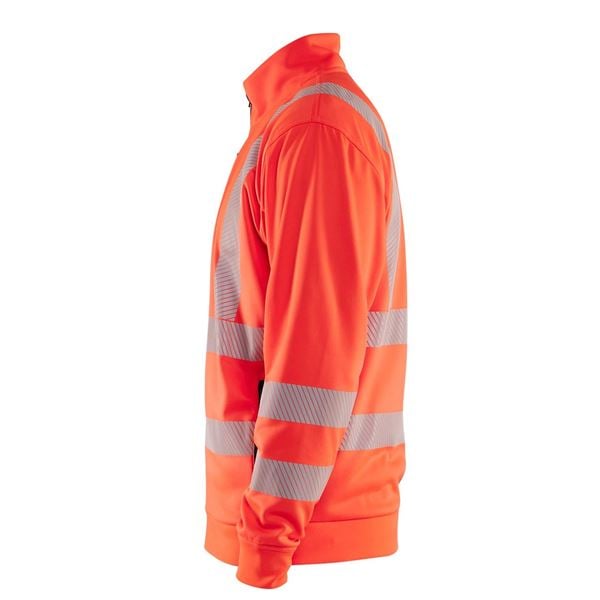Blaklader 3563 High Vis Full Zip Sweat Jacket