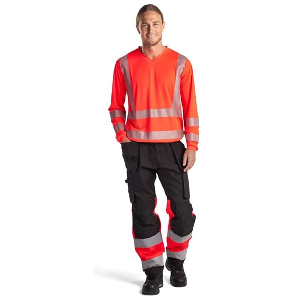 Blaklader 1558 High Vis Stretch Trousers