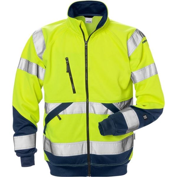 Fristads 7426 High Vis Sweat Jacket