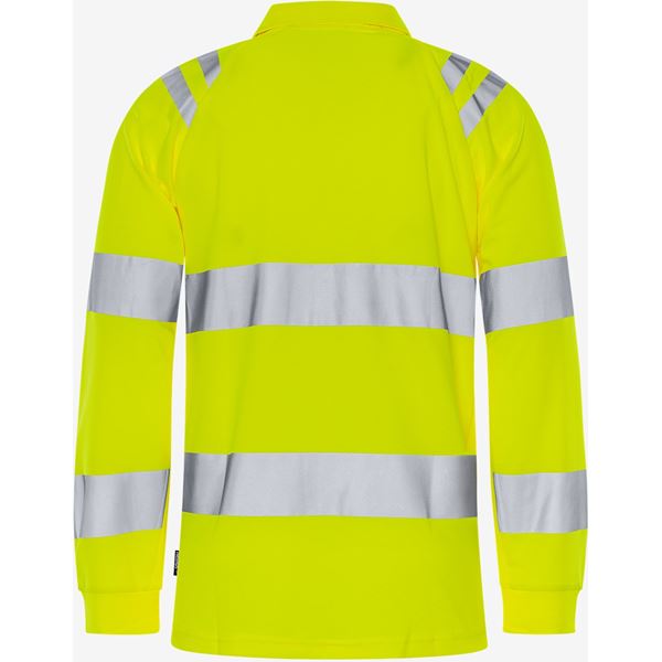 Fristads 7864High Vis Long Sleeve Polo Shirt