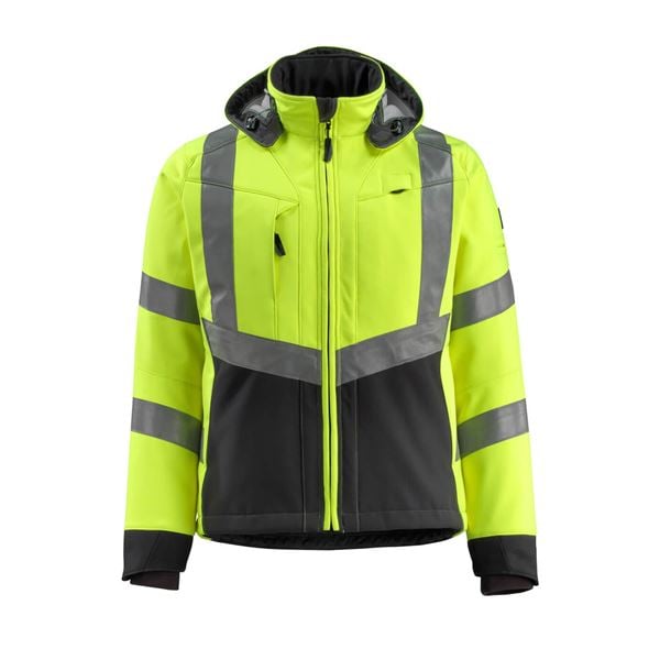 Mascot 15502 Hi-Vis Softshell Jacket