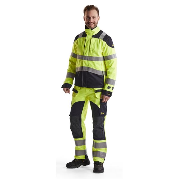 Blaklader 1589 High Vis Yellow Arc Trouser