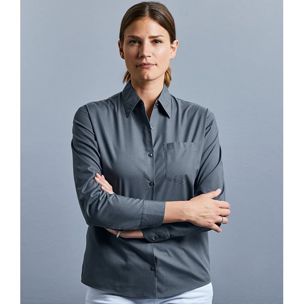 Russell 934F Easycare Poplin Blouse