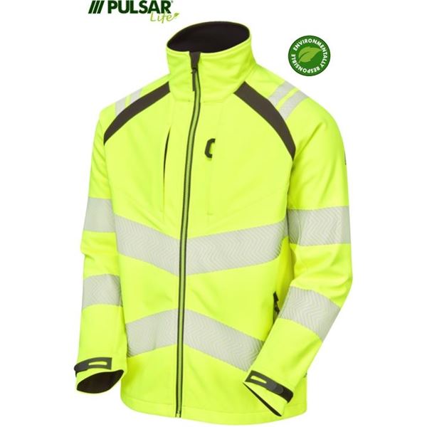 Pulsar Life LFE915 High Vis Yellow Soft Shell Jacket