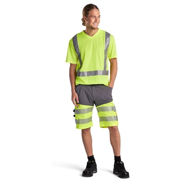 Blaklader 1541 Stretch High Vis Shorts