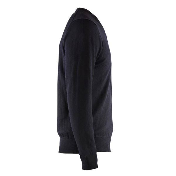 Blaklader 3590 V Neck Knitted Cotton Pullover