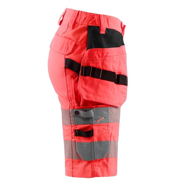 Blaklader 7186 Womens High Vis Stretch Shorts