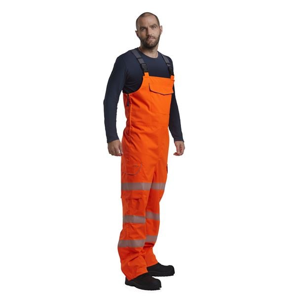 Leo BB01 Northam Waterproof High Vis Bib & Brace