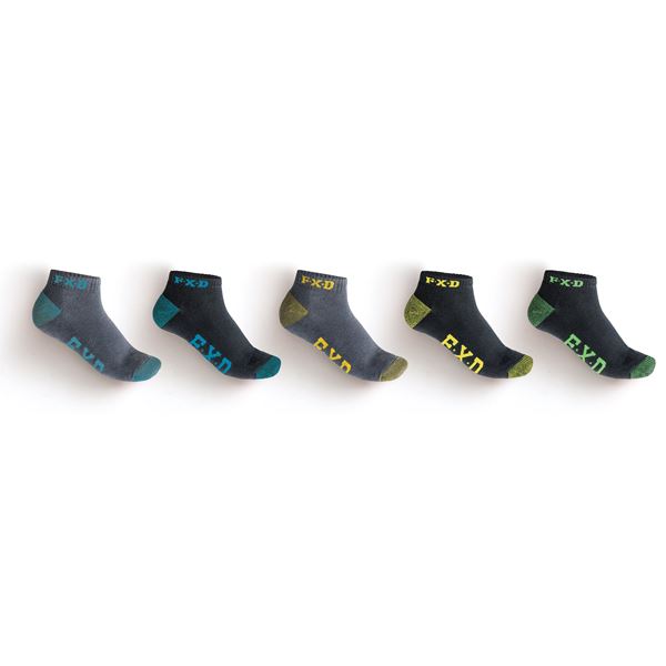 FXD SK-3 Shoe Socks 5 Pair Pack
