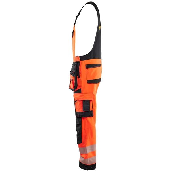 Blaklader 2626 Hi-Vis Stretch Bib and Brace Overalls