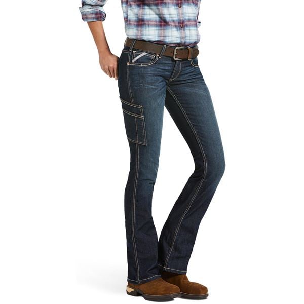 Ariat Rebar Womens Durastretch Boot Cut Jeans