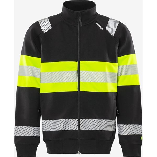 Fristads 7531 High Vis Stretch Sweatshirt Jacket
