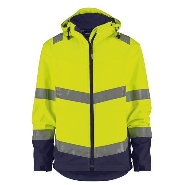 Dassy Malaga High Vis Softshell Jacket