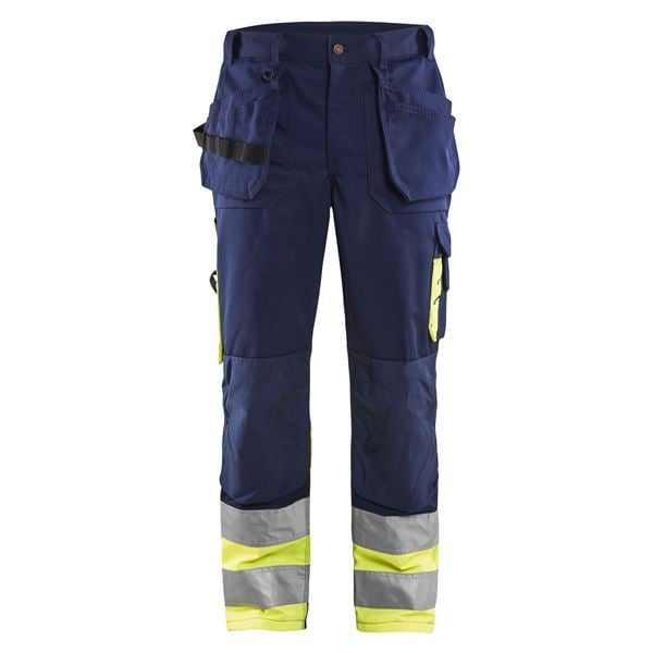 Blaklader 1529 High Vis Yellow Trousers