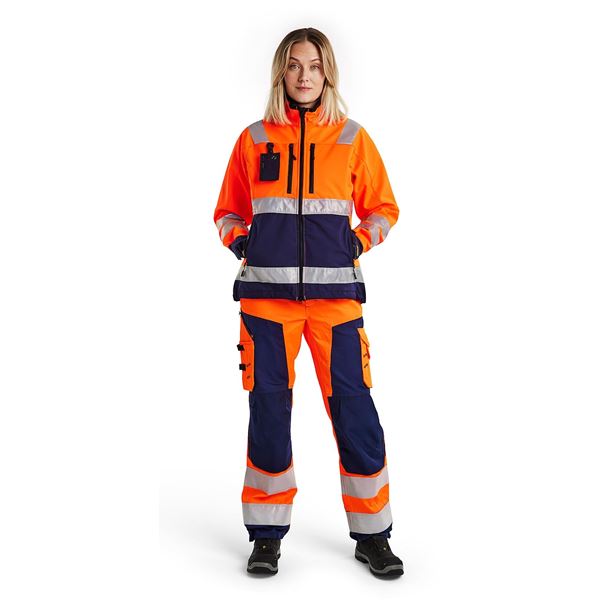 Blaklader 4902 Womens High Vis Softshell Jacket