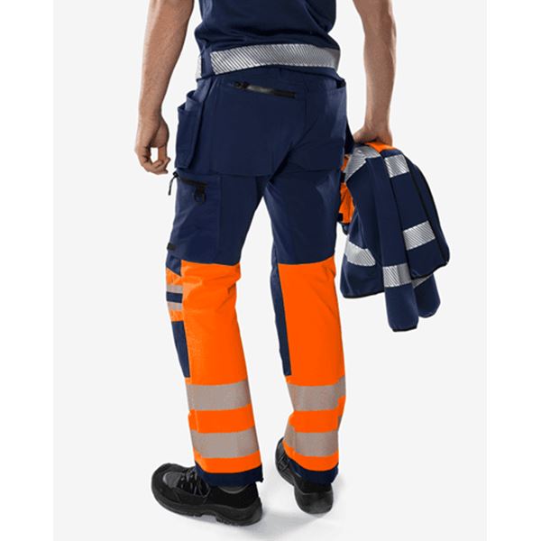 Fristads 2643 High Vis Stretch Work Trousers
