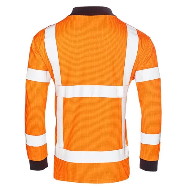 Sioen 610A Dronten Hi-vis Orange Multi Norm Polo Shirt