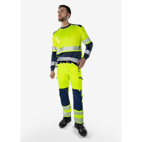 Fristads 2645 High Vis Stretch Work Trousers