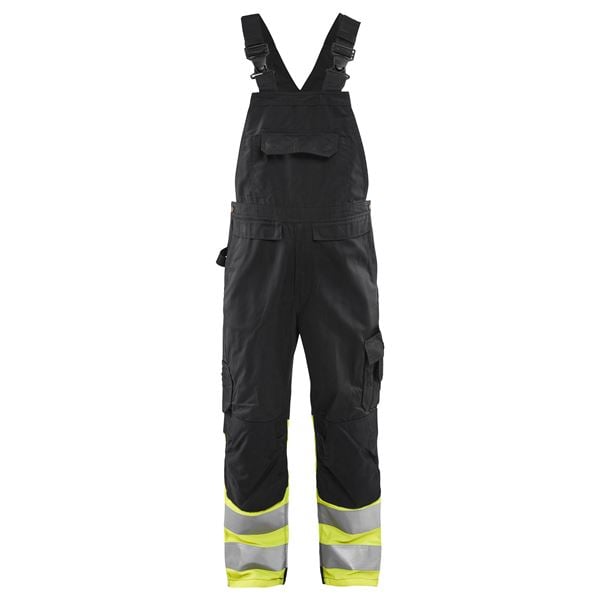 Blaklader 2662 Hi-Vis Bib And Brace Overalls