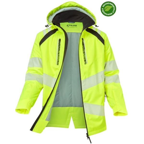Pulsar Life LFE918 High Vis Yellow Insulated Jacket