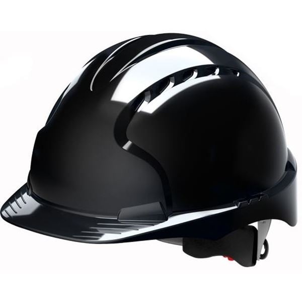JSP EVO3 Vented Wheel Ratchet Mid Peak Safety Helmet 
