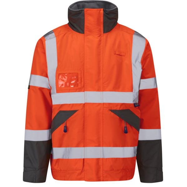 Leo J02 Bickington High Vis Bomber Jacket