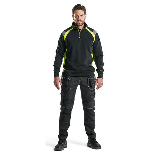 Blaklader 3432 Half Zip Sweatshirt