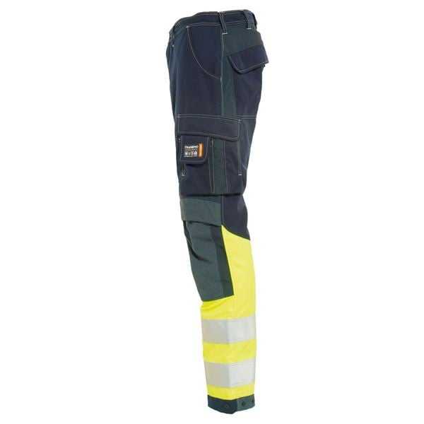 Tranemo 6322 Tera TX Stretch High Vis Yellow Arc FR Trousers