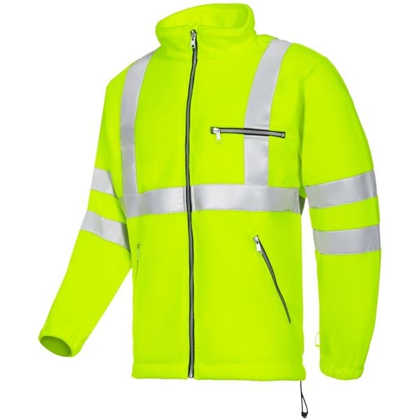 Sioen Reims High Vis Yellow Fleece Jacket