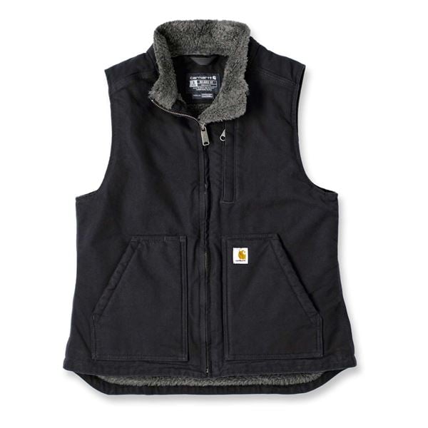 Carhartt Womens Sherpa Lined Bodywarmer Relaxed Fit