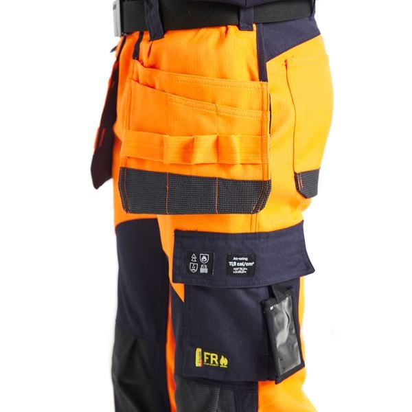 Blaklader 1589 High Vis Orange Arc Trouser