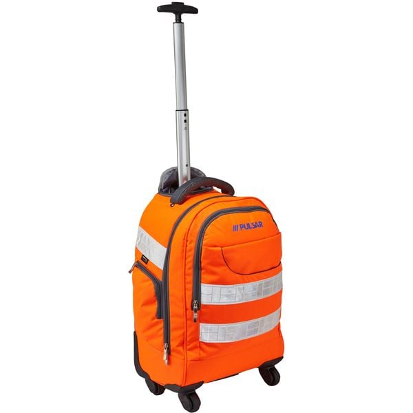 Pulsar PR545 High Vis Orange Trolly Back Pack