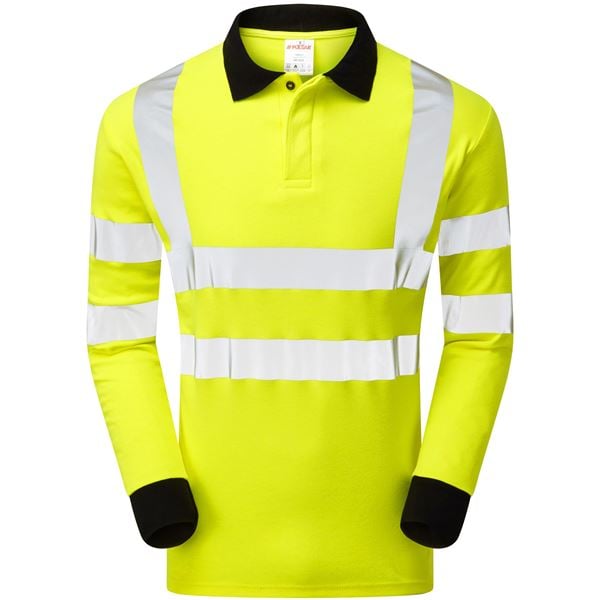 Pulsar PARC21 High Vis Yellow FR AST ARC Polo Shirt