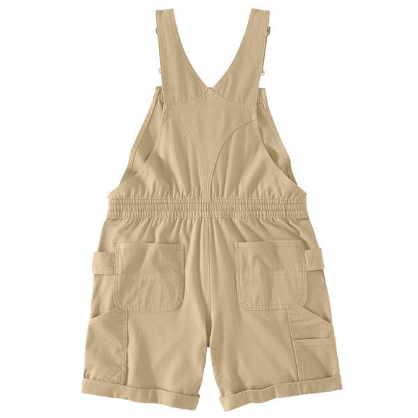 Carhartt Womens Ripstop Short Overalls