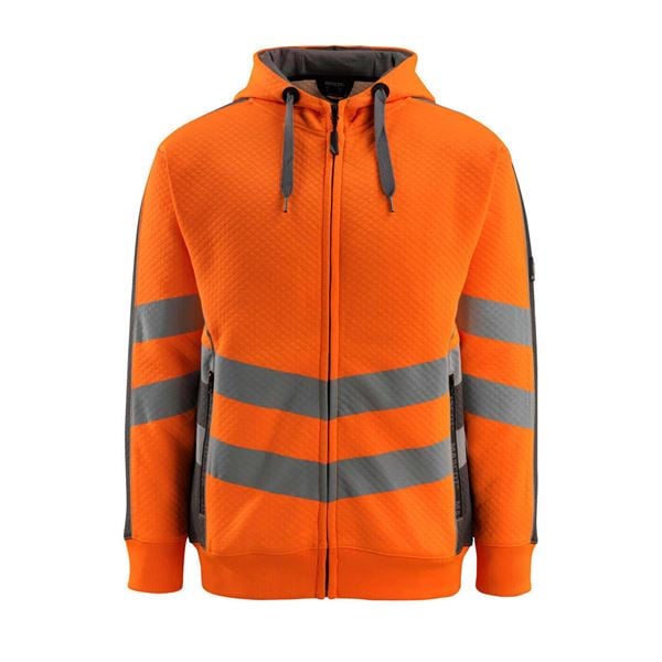 Mascot 50138 Zipped Hi-Vis Hoodie