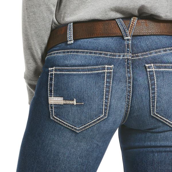 Ariat Womens Rebar DuraStretch Riveter Straight Leg Jean