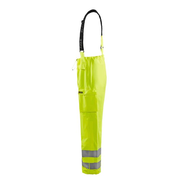 Blaklader 1303 High Vis Yellow FR Waterproof Trousers