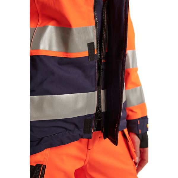 Blaklader 4904 Womens Waterproof High Vis Jacket