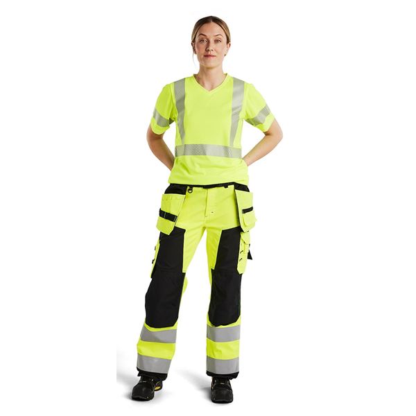 Blaklader 7156 Womens High Vis trousers
